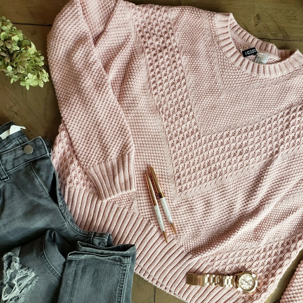 Blush Knit Sweater